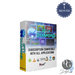 Diamond IPTV 1 MONTH SUBSCRIPTION